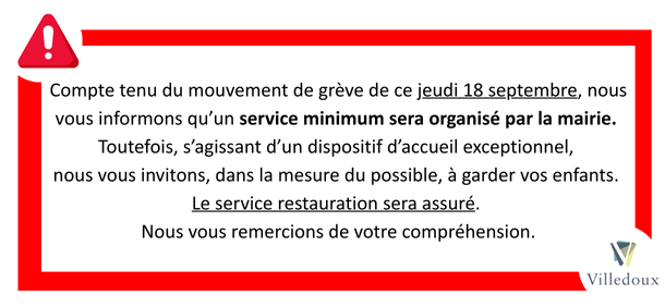 Service minimum assuré